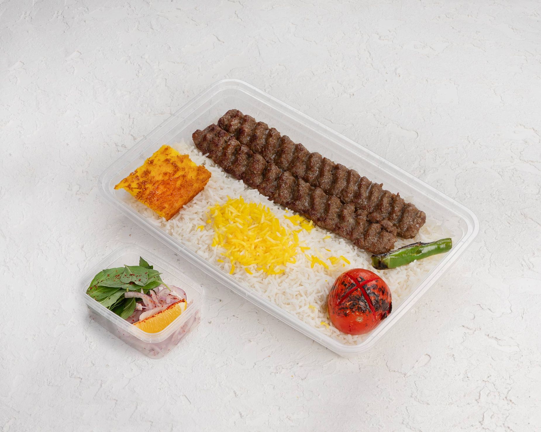 چلو کباب کوبیده