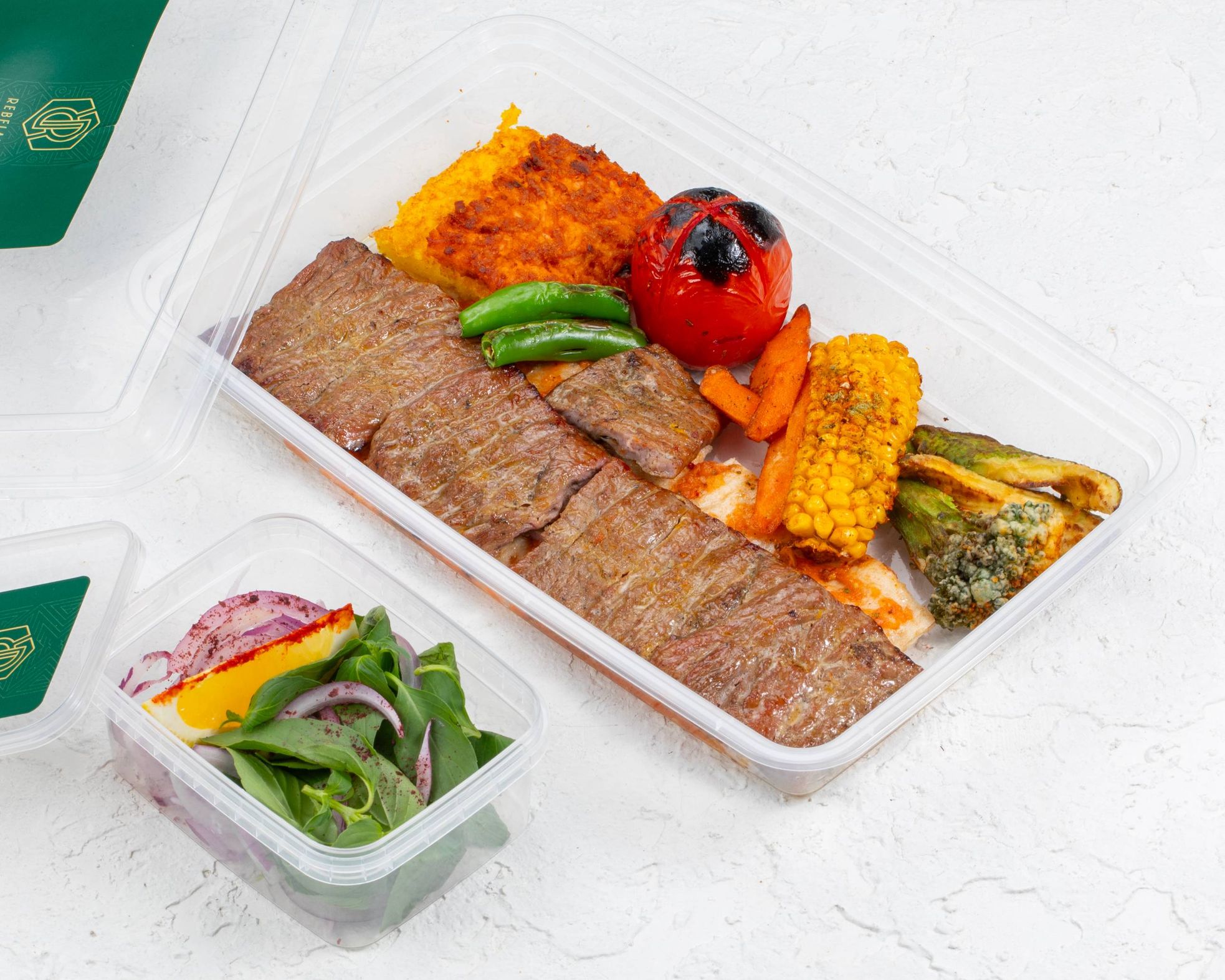 کباب برگ مخصوص با دورچین