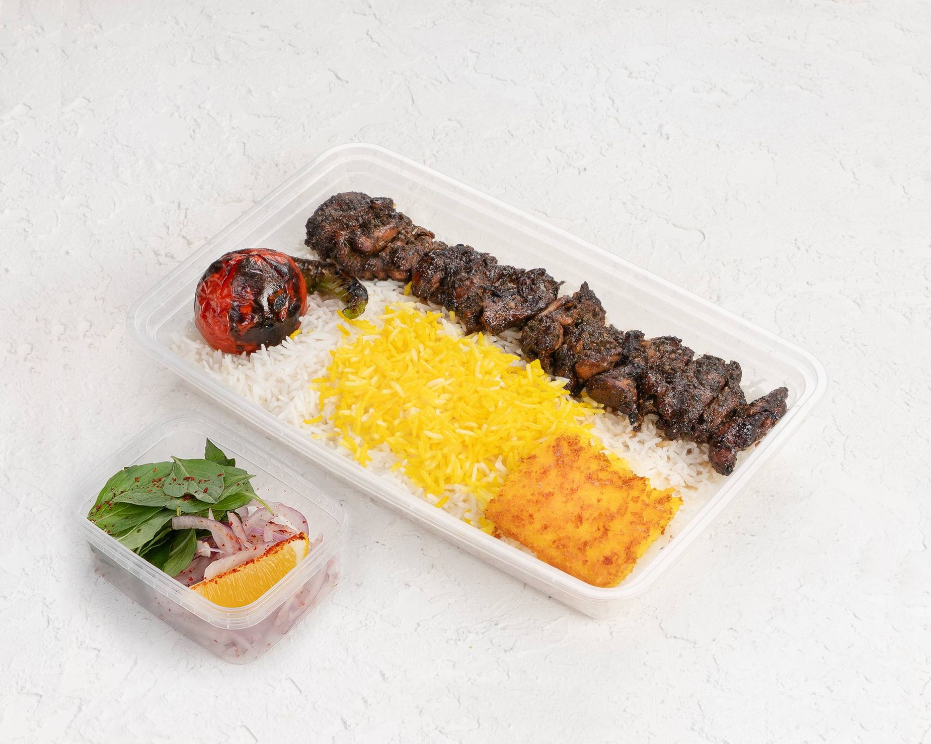 چلو کباب جوجه ترش