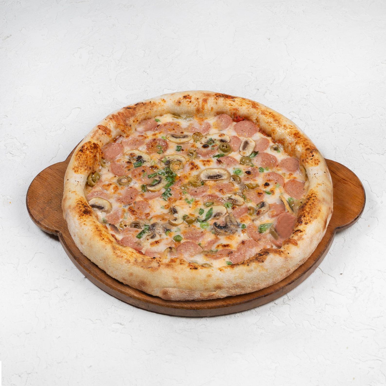 پیتزا سوسیس پارمژان