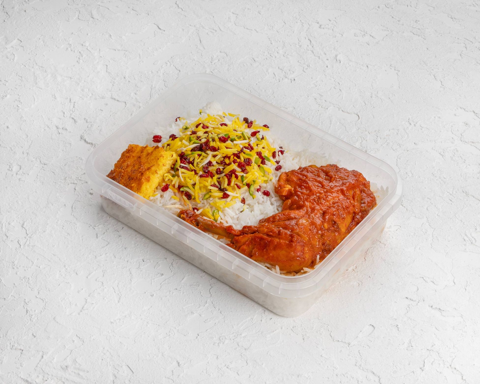 زرشک پلو با مرغ