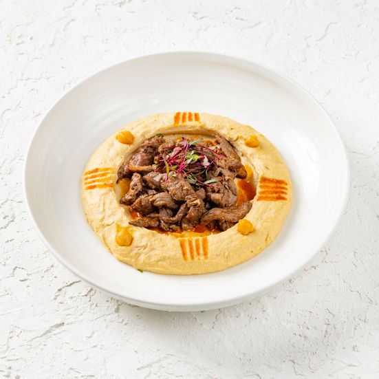 حمص بیف  |  Hummus with beaf