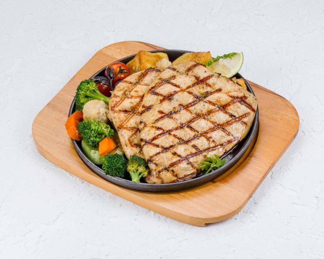 استیک مرغ رژیمی | Diet Chicken Steak