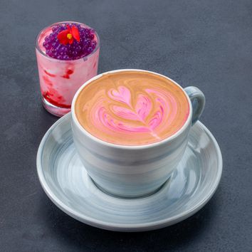 رز لته|rose latte