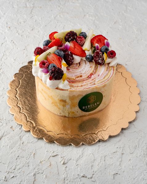 سامر رول كيك | summer roll cake